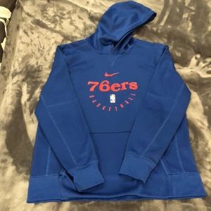 76ers Official NBA Nike Dri-Fit hoodie